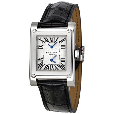 cartier dual time watch.